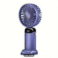Portable Large Wind Quiet Electric Mini Fan Cooler-Rechargeable USB Outdoor Fan