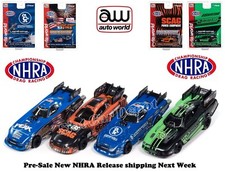 Auto World 2024 NHRA Rel. 1 Funny Cars Force, Hagan, Wilkerson and Hight SC405