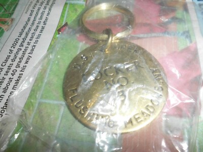 GOLFERS LOCKER KEY TAG FROM THE U.S. OPEN FLUSHING MEADOW NY NEW IN BAG