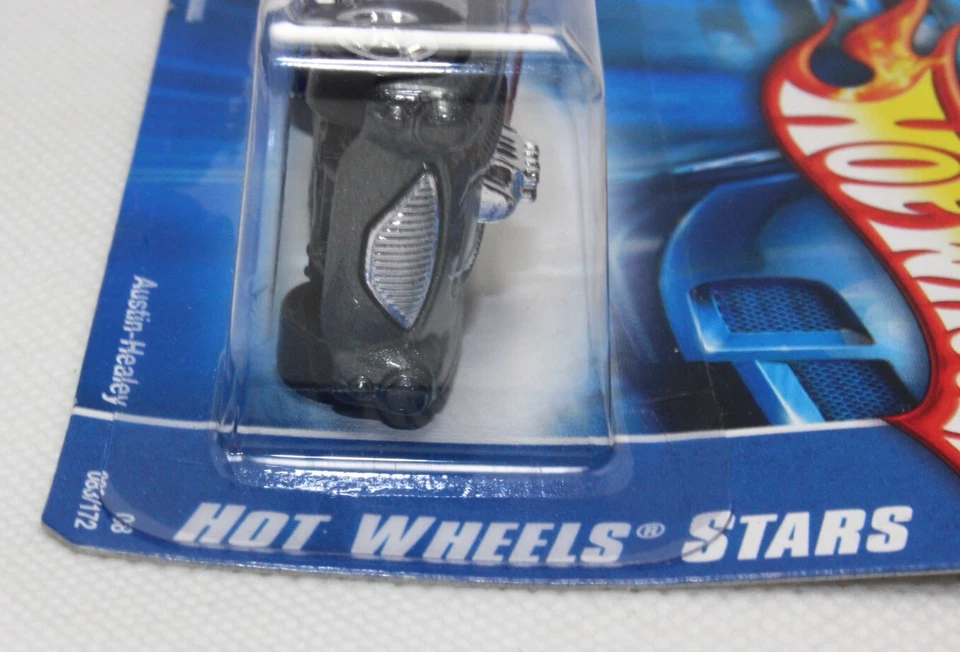 Ho4070, Hot Wheels HW Stars 2008 Austin-Healey #124 OVP ist ZU! 1:64 Short Card - Bild 2 von 4