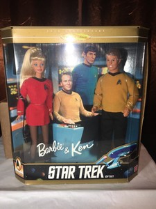 barbie and ken star trek 30th anniversary 1996