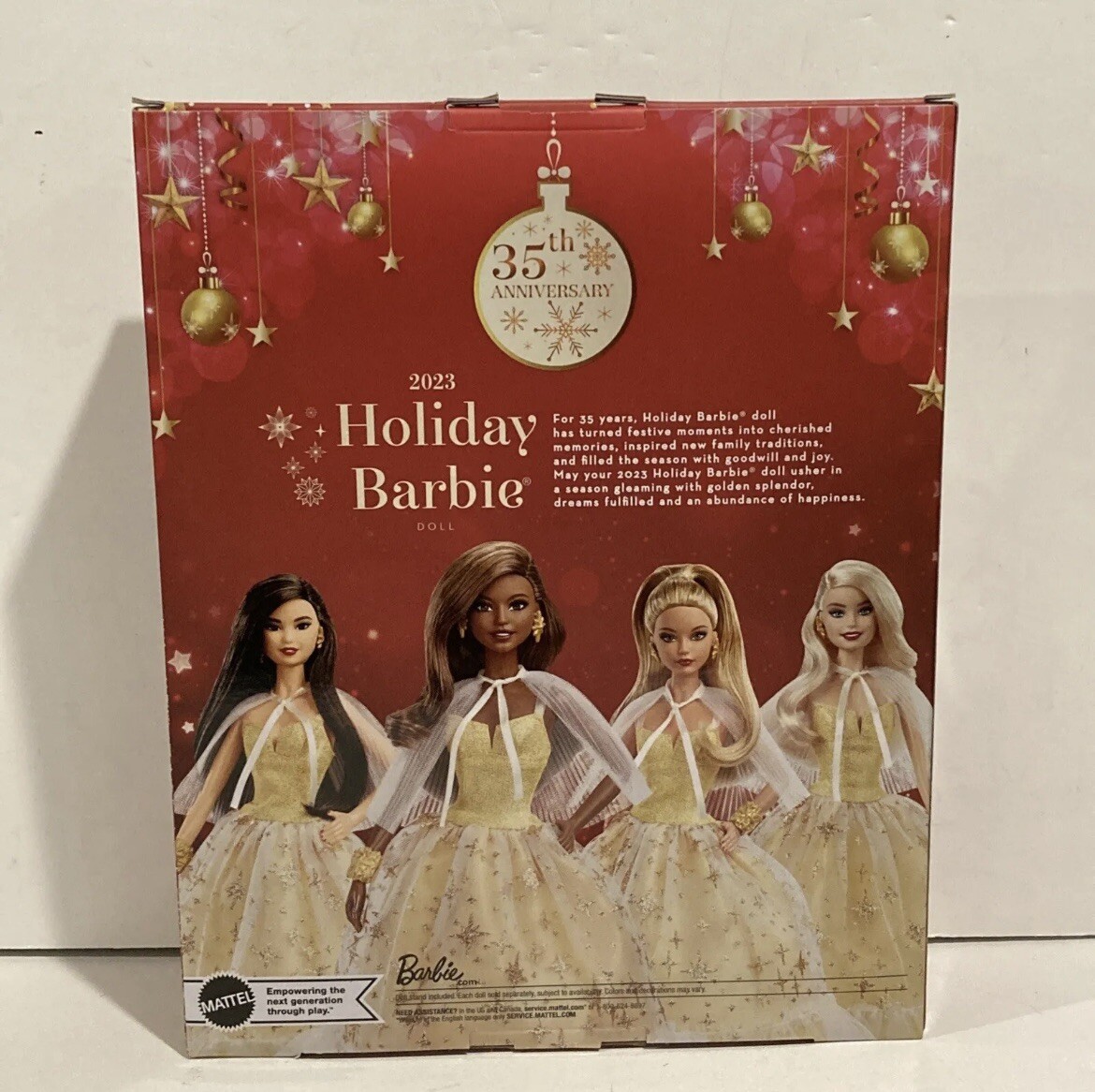 バービー人形Barbie 35周年anniversary アニバーサリー 【未開封