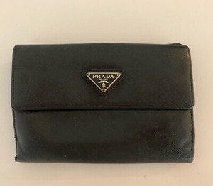 saffiano leather wallet prada price