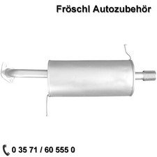 für Mazda 2 1,3 1,5 Bi-Fuel MZR Endtopf Auspuffanlage Endschalldämpfer neu k*