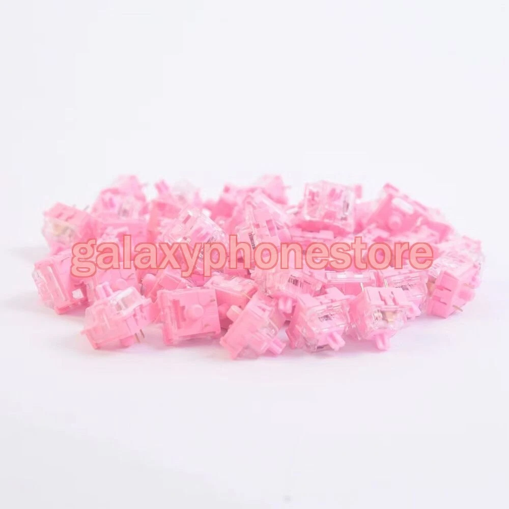 Mechanical Keyboard KTT Rose Switch Liner RGB Transparent Computer Accessories