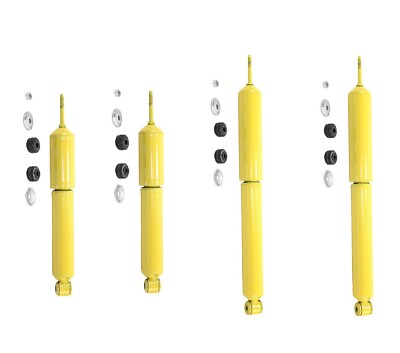 For Ford E-250 E-350 Econoline Complete Front & Rear Shocks Monroe Gas Magnum