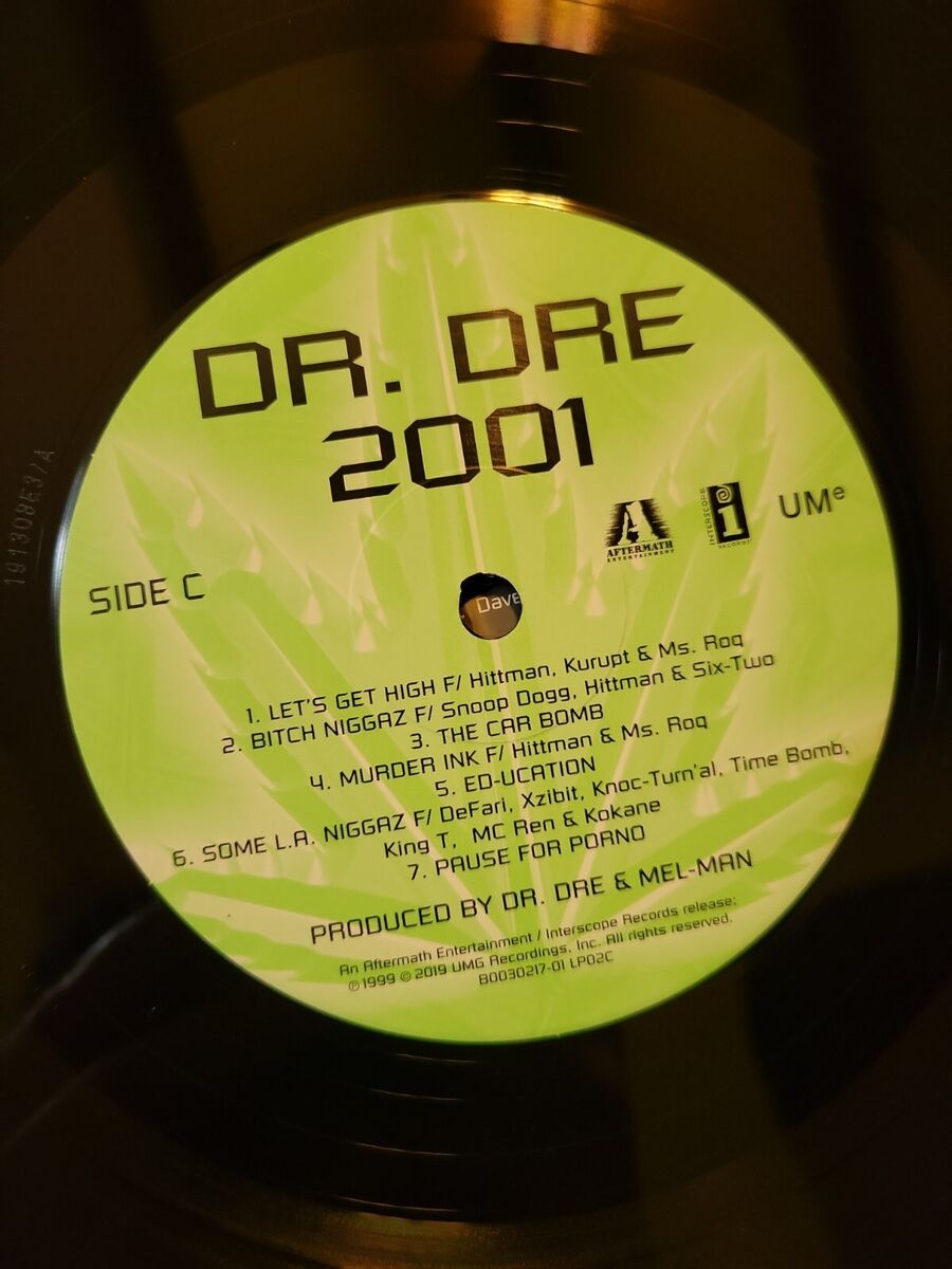 Dr Dre - 2001 - Double Vinyl, LP, Aftermath Records, 2019