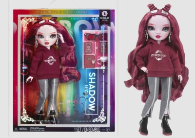 Rainbow High / Shadow High Scarlet Rose Fashion Doll Serie 3 dunkelbeere NEU/OVP