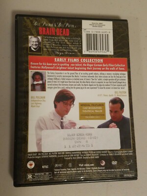 Brain Dead (DVD, 1990) Bill Pullman, Bill Paxton 786936695625| eBay