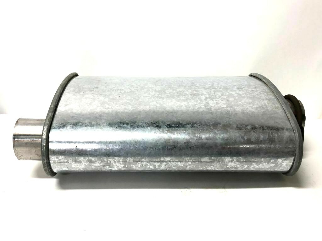 Vintage 1970 80's NOS Mr Gasket California Turbo Mufflers Set of 2 Dual