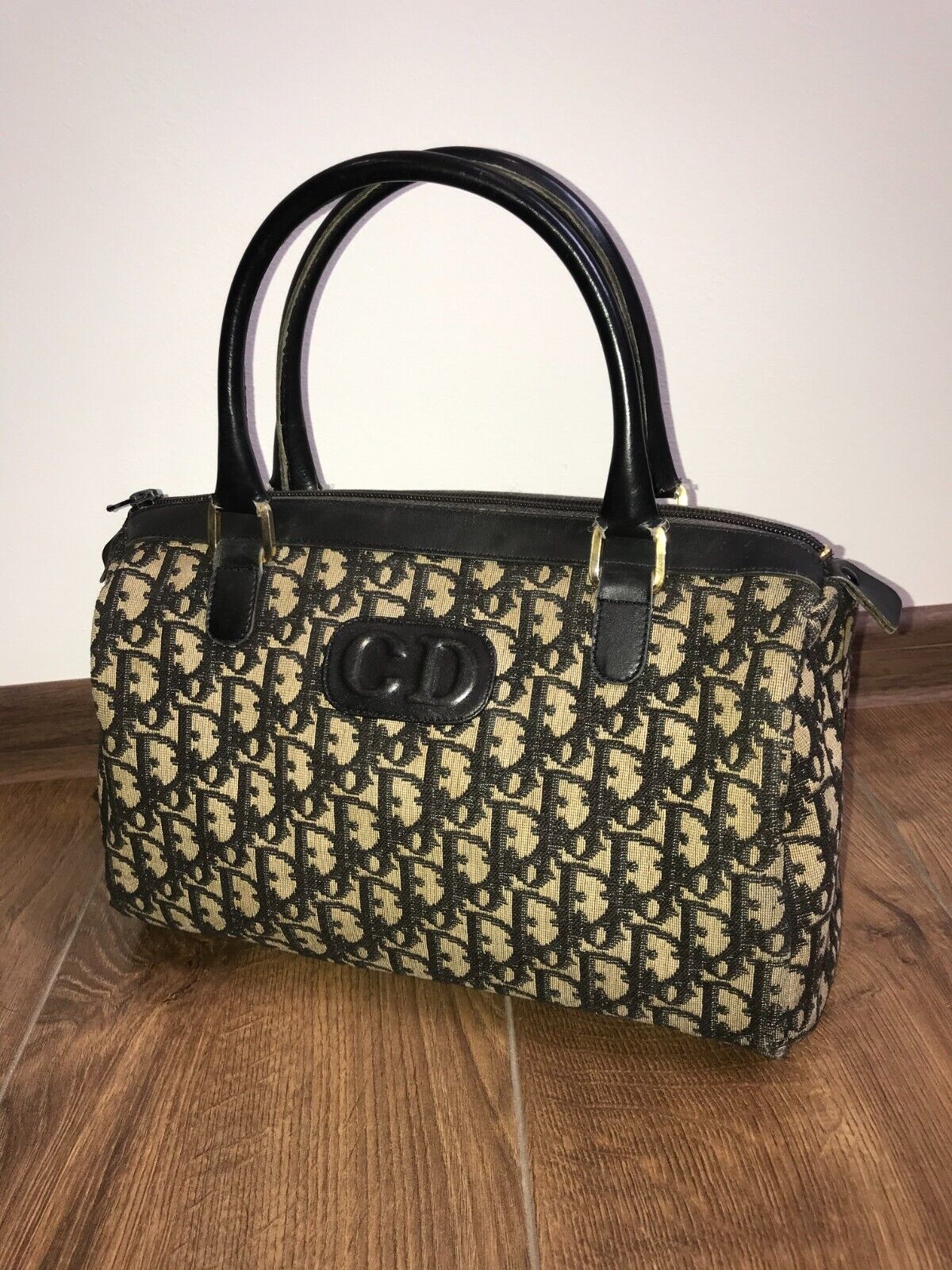Speedy cloth bowling bag Dior Navy in Cloth 18633653 #31 Speedy cloth bowling bag Dior Navy in Cloth 18633653