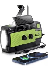 Emergency-Radio,Puiuisoul 4000Mah Weather Radios with Hand Crank /Solar Charging