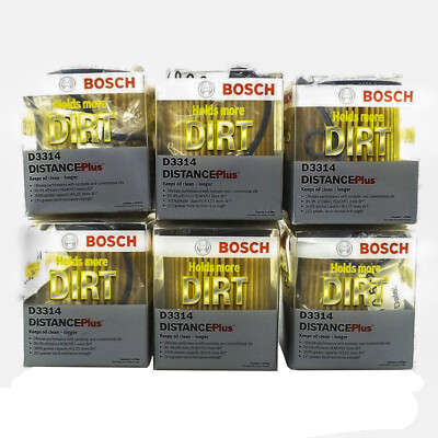 BOSCH OE Distance Plus Oil Filter 6PCS For Mercury Mariner Mazda 3 5 6 JMC Ford