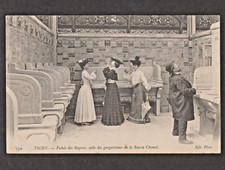 France RPPC (CPA) - VICHY - Palais des Sources, salle des gargarismes..Postcard