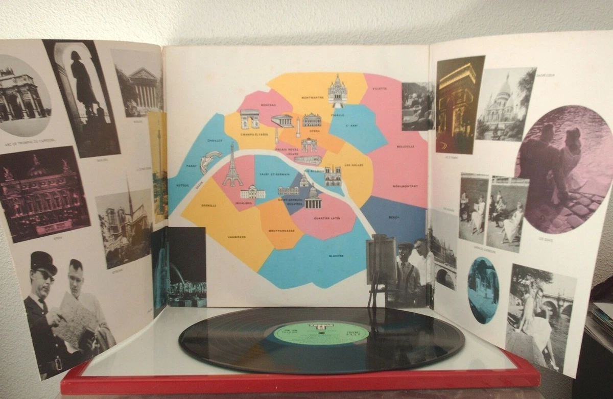SOUVENIR DE PARIS par JACK LEDRU - DISQUE TEPPAZ 3 111 - EXCELLENT ETAT -