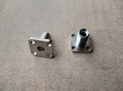 QTY:1 NEW SMA905 Multimode Flange SMA906 Fiber Optic Adapter Flange Coupler Base