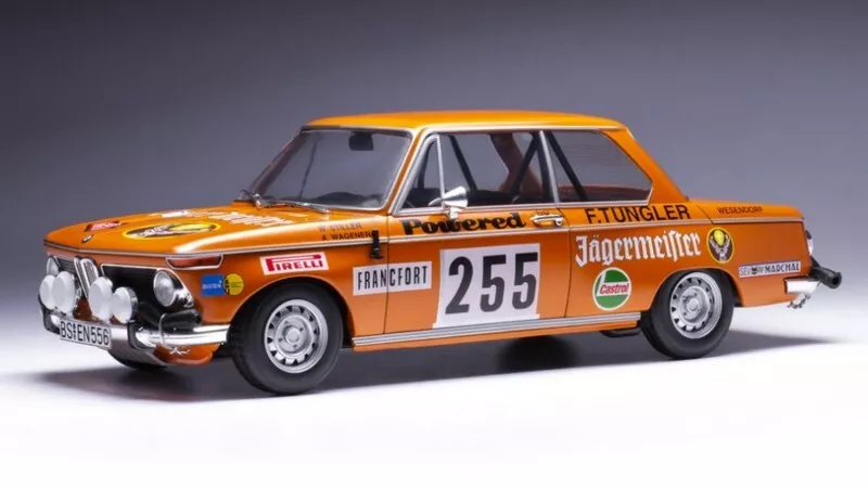 1:18 IXO 18RMC165 Wolfgang Stiller BMW 2002 #255
