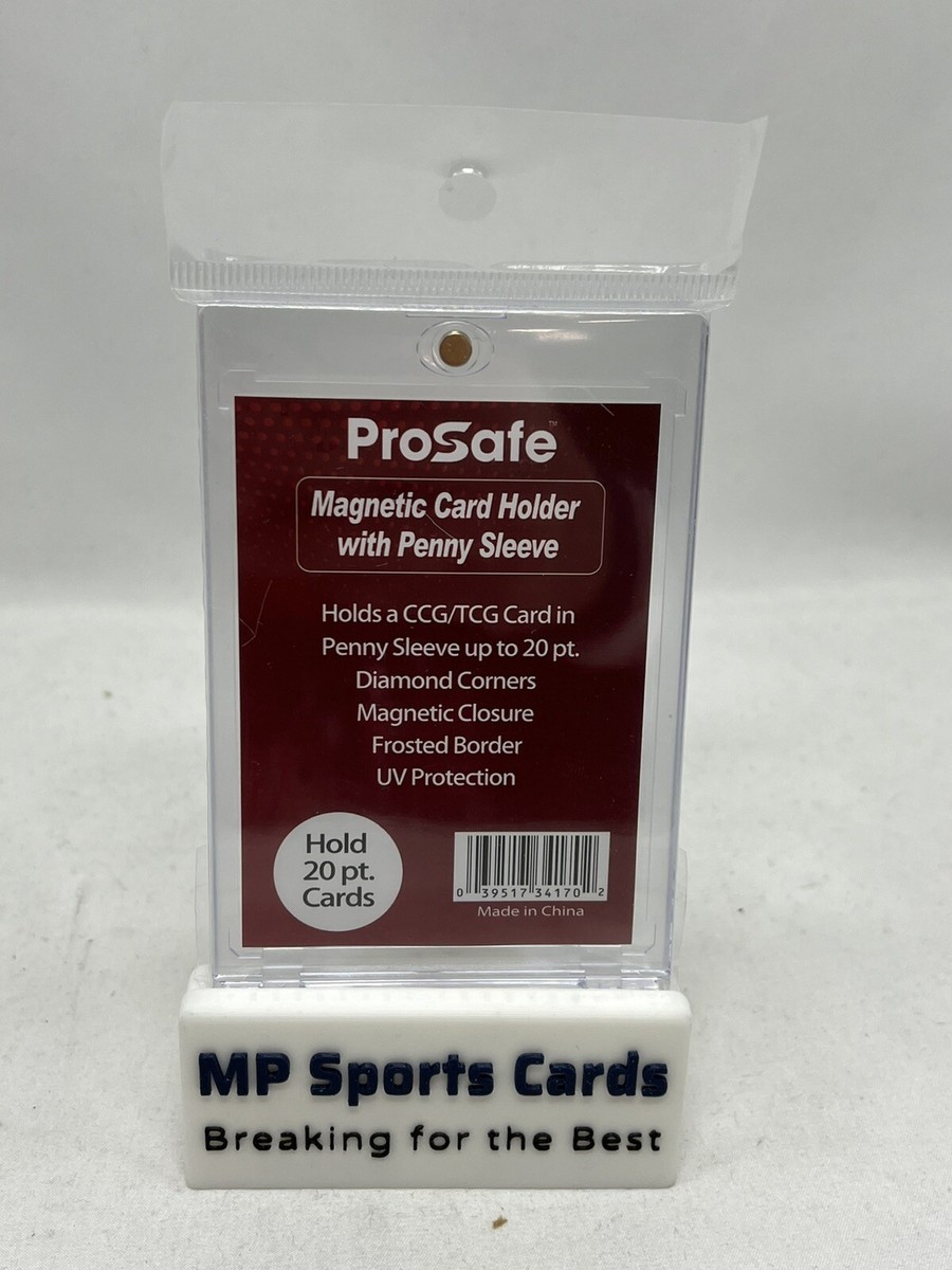 1) Pro Safe Magnetic Card Holder w/ Sleeve 20pt UV Protection Free Shipping! | eBay 1) Pro Safe Magnetic Card Holder w/ Sleeve 20pt UV Protection Free Shipping! | eBay