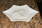 Vintage Mid Century Modern Royal Haeger Ceramic Pottery Ashtray 138 U.S.A  White