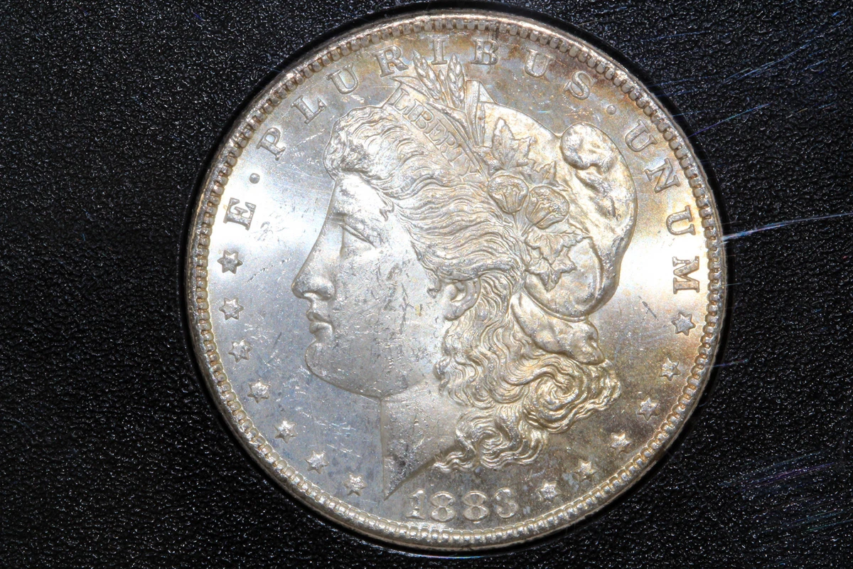 Carson City 1883 Year U.S. Mint Certified Morgan US Dollars (1878