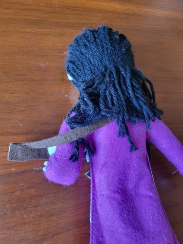 Prince The Artist Handmade Doll, 12", Purple Rain Outfit, Terrific Shape - Picture 12 of 19