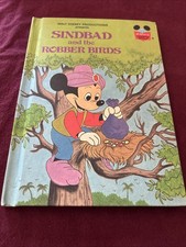 Vtg Sinbad and the Robber Birds Disney's Wonderful World of Reading Book
