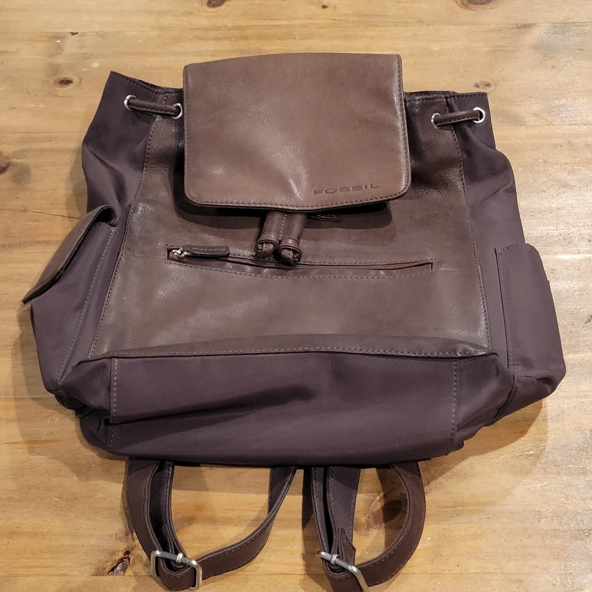 Fossil Leather Exterior Backpack Bags & Handbags for Women for sale - eBay Fossil Leather Exterior Backpack Bags & Handbags for Women for sale - eBay