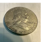New Listing1963 Franklin Half Dollar 50C Circulated Coin - Uncertified