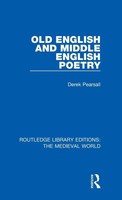 Old English And Middle English Poetry | Derek Pearsall | Buch | Englisch | 2019