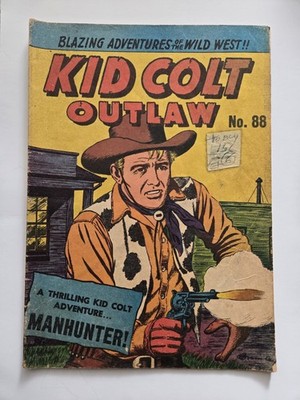 KID COLT OUTLAW , no 88 , 1959 , Horwitz , Australian , Maurice Bramley 