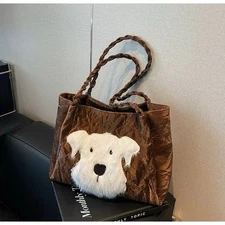 Scottie Dog Crossbody Bag Shoulder Messenger Tote Bag