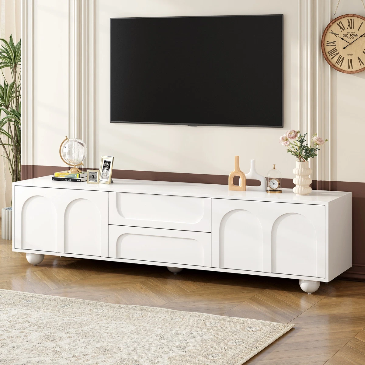 TV TV Stands Units with 2 Drawers for sale | eBay