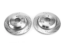 Powerstop    Jbr1534xpr    Drilledslotted Rotor Pair