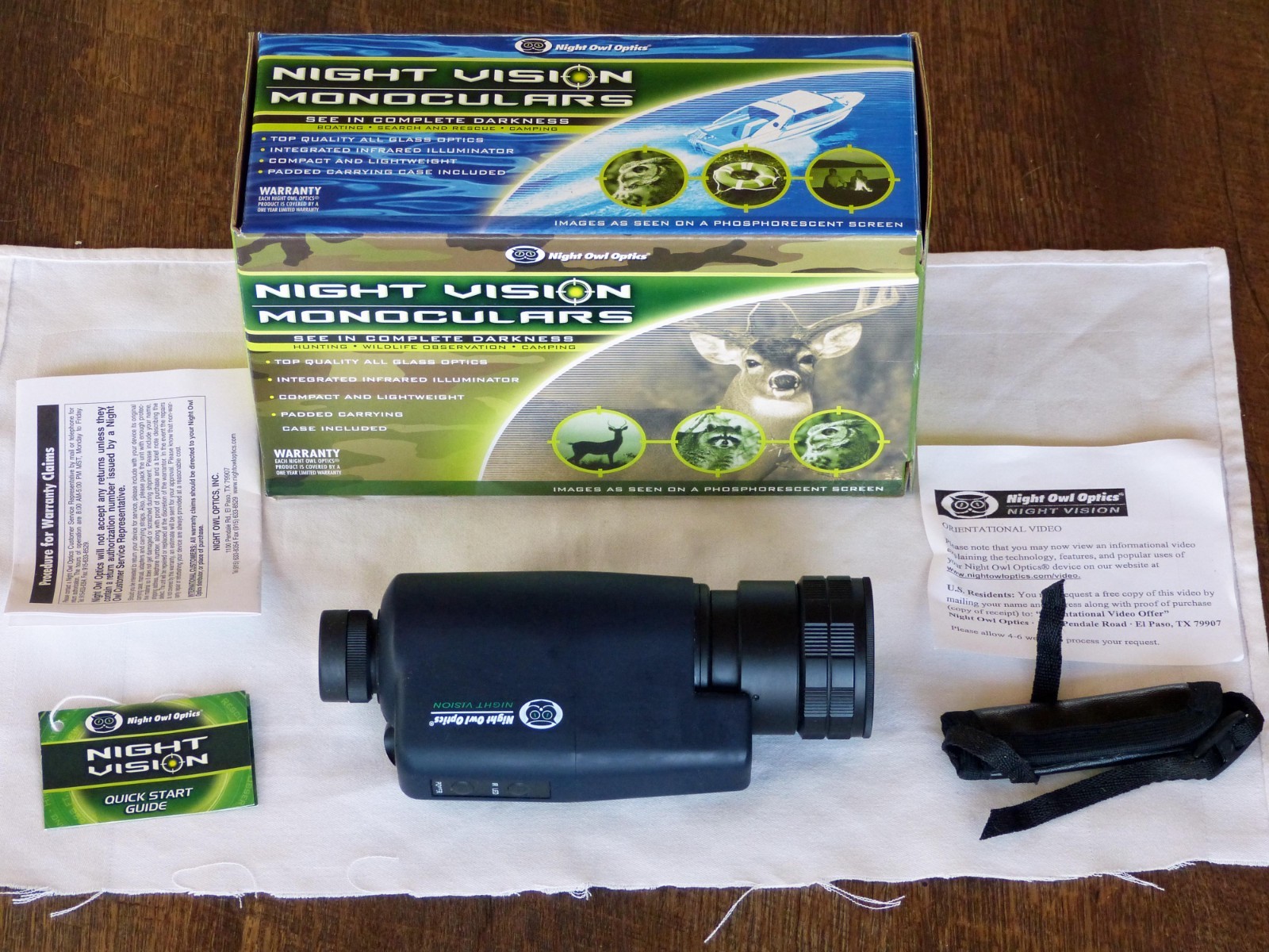 Monocular Explorer Pro Nocx5, Barely Used, Tested