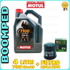 Tagliando HONDA Hornet 600 2003 2004 2005 2006 MOTUL 7100 10W40 + Filtro MO61F1