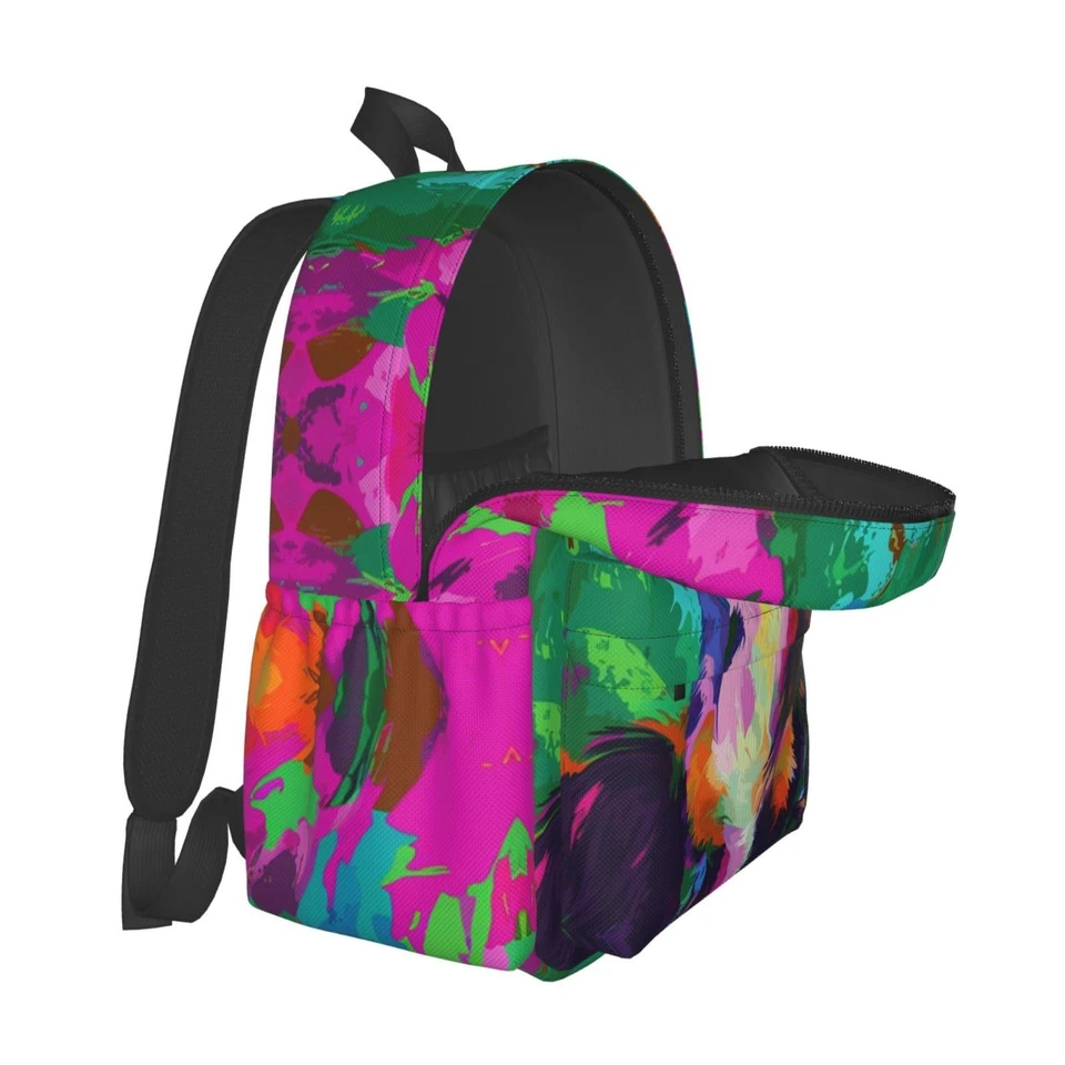 Linda Mochila para Perros Bolsa de Libros Escolar de Gran Capacidad para Adolescentes Niños y Niñas Informal Foto 4 de 4