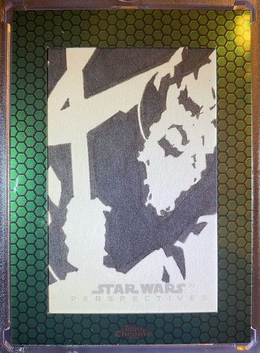 Rob Teranishi Star Wars 2019 Topps Chrome Legacy Sketch Card card