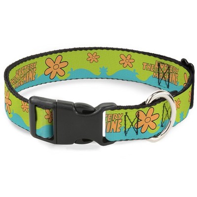 Plastic Clip Collar Scooby Doo THE MYSTERY MACHINE Paint Job Green/A (US IMPORT)
