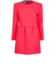 Gucci Mini Dress Womens 10 Pink Polyester (Polymer)