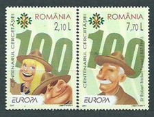 Romania - Mail 2007 Yvert 5209/10 ** Mnh Europe