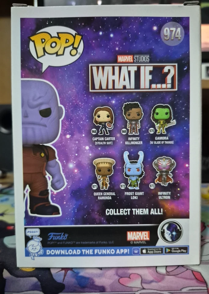 Ravager Thanos 974 ~ Marvel: What If…? ~ Funko Pop Vinyl ~ Special Edition - image 3 of 4