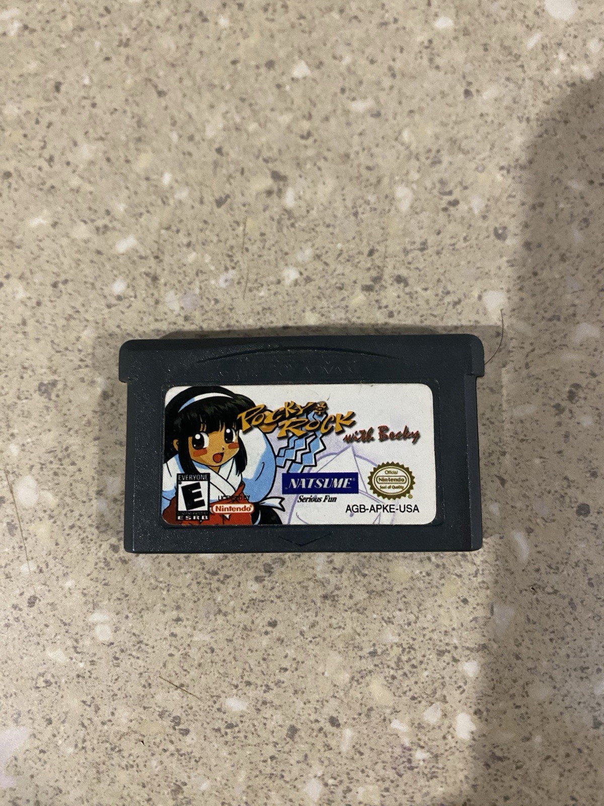 Pocky & Rocky With Becky Game boy AdvanceSp Tested And Working internals cleaned