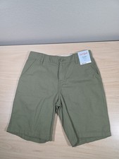 Cat And Jack, Boys Shorts, Size 12, Olive Green, Adjustable Waist, NWT