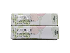 CLINIQUE BUTTER SHINE LIPSTICK 413 RASPBERRY RUSH 0.14 OZ SET OF 2