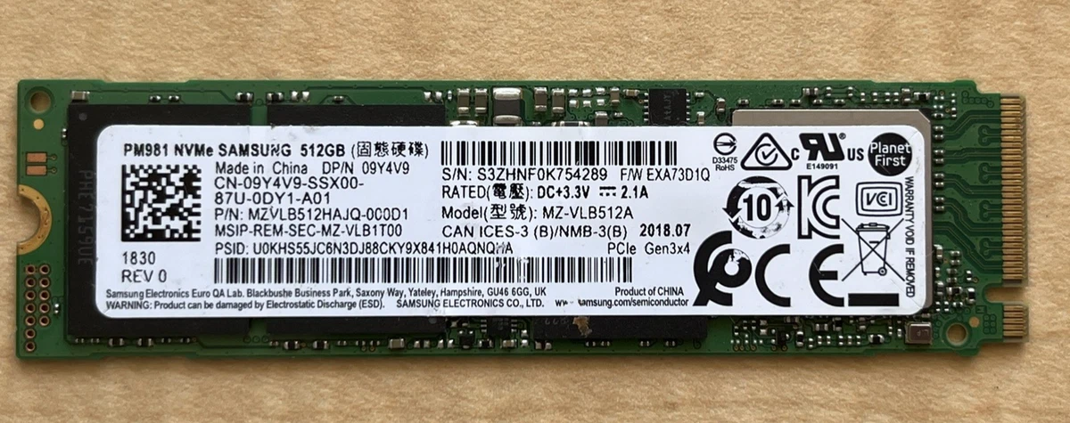Samsung 512GB M.2 Solid State Drives for sale - eBay