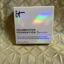 IT Cosmetics Celebration Foundation Illumination Full Coverage FAIR .3 Oz NIB