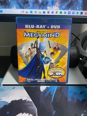 DreamWorks Megamind 2-Disc Blu-ray + DVD Combo Pack with The Button of Doom