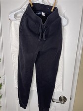Boys CHILDRENS PLACE Joggers SWEAT PANTS Size LARGE 7/8 Black