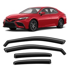GEARMEISTER in-Channel Rain Guards Fit for Toyota Camry 2018 2019 2020 2021 2022