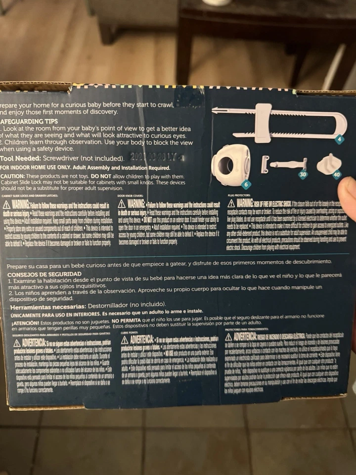 Safety 1st White Home Safeguarding and Childproofing Set 80 Pieces- NEW - Image 2 of 2